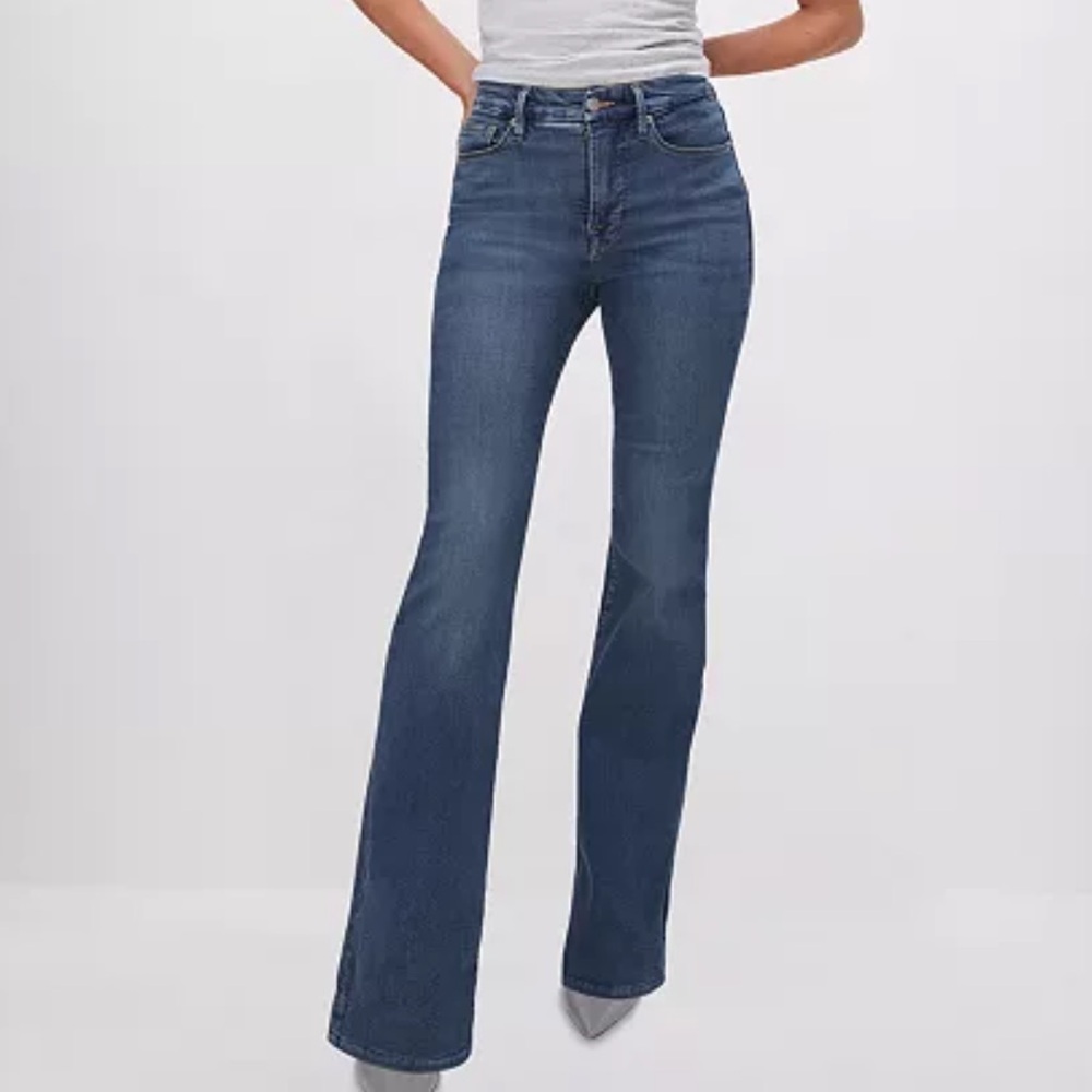 LAST CALL ✨✅Good American good legs Flare Jeans - Picture 3 of 14